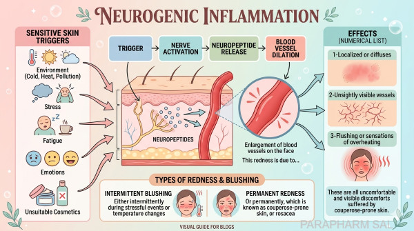 neurogenic inflammation chart